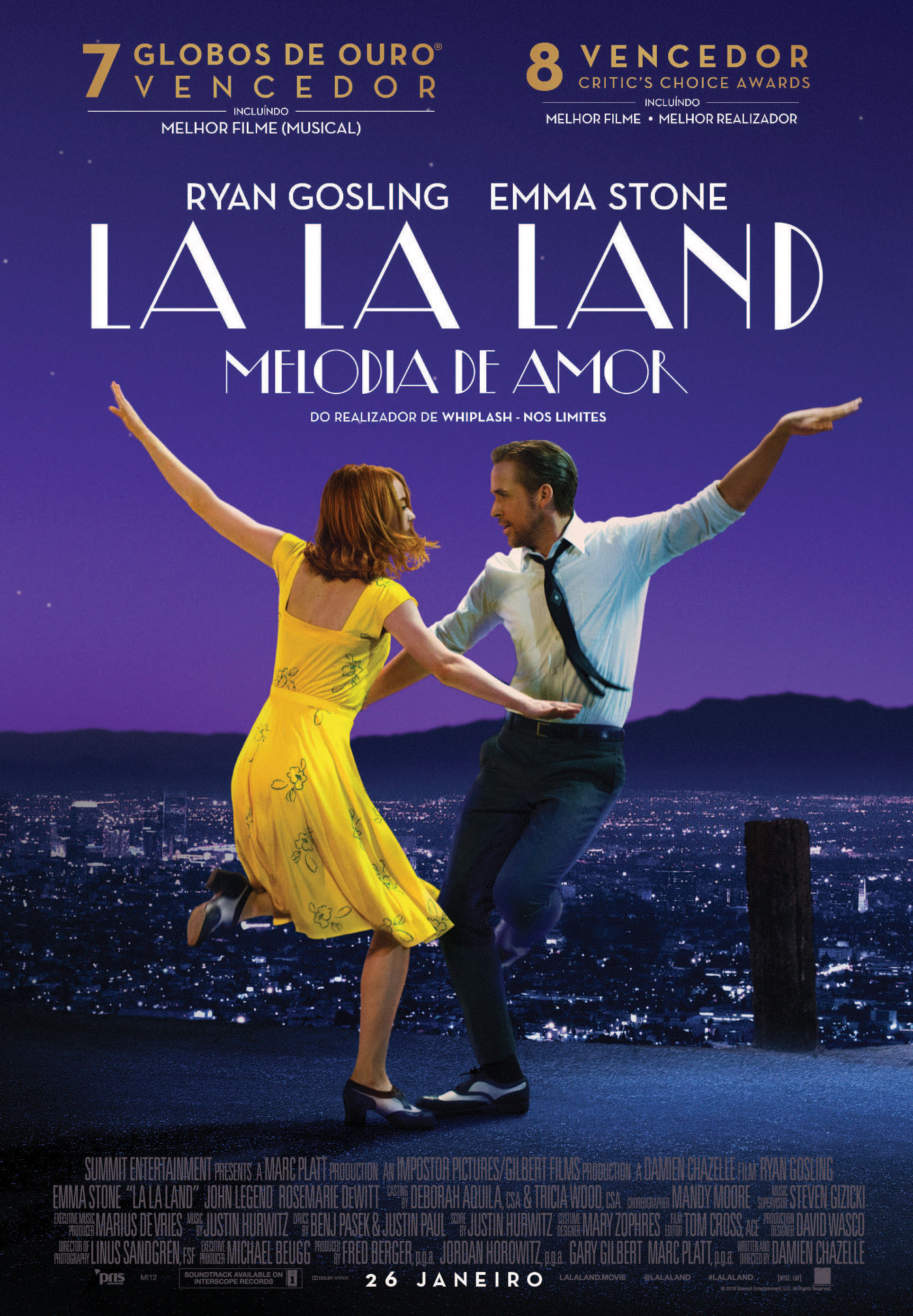 okładka La la land